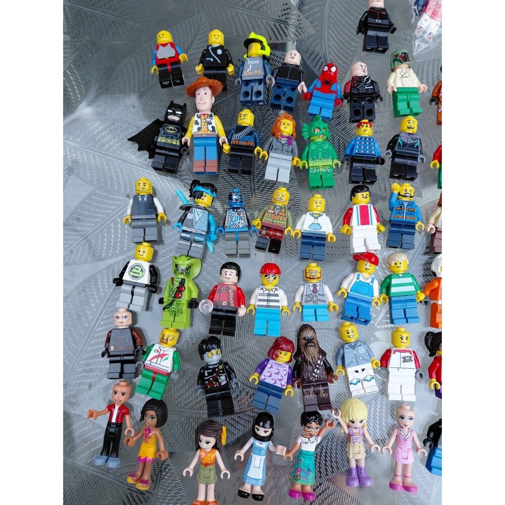 Lot Of 86 lego minifigures bulk lot variety(used ) - Picture 2 of 16